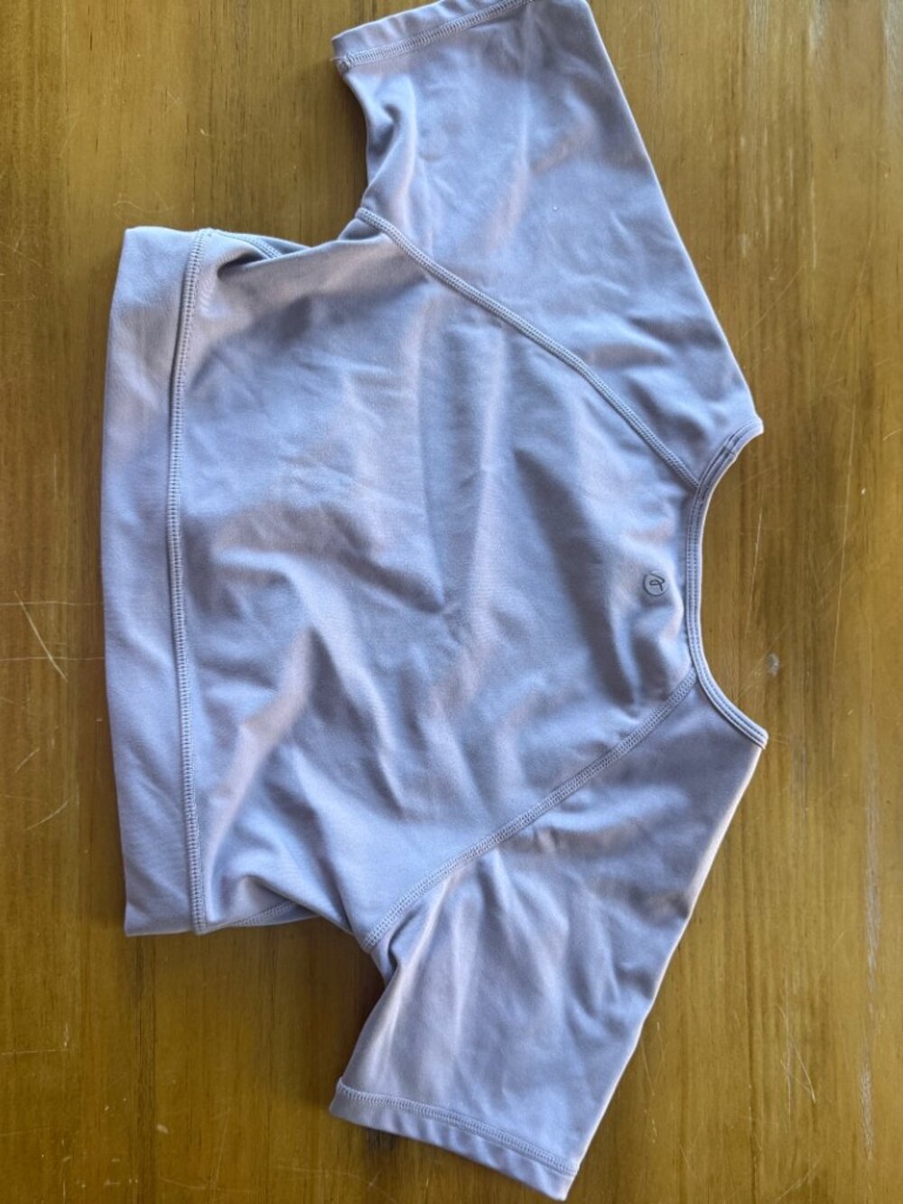 AYBL Lavender Cropped Active Top Size S - Picture 4 of 4